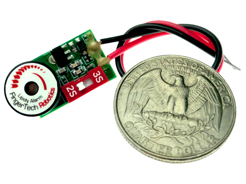 Lipoly Low Voltage Alarm 2S-3S