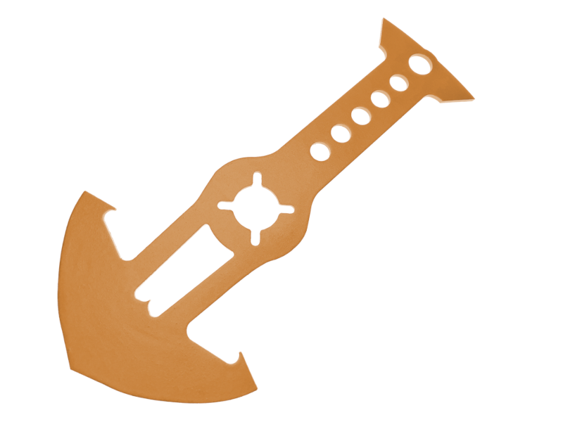 FingerTech 9inch Triton "Anchor" Bar