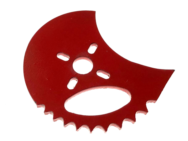 FingerTech 3.5inch x 0.125in Asymmetric AR500 Disc